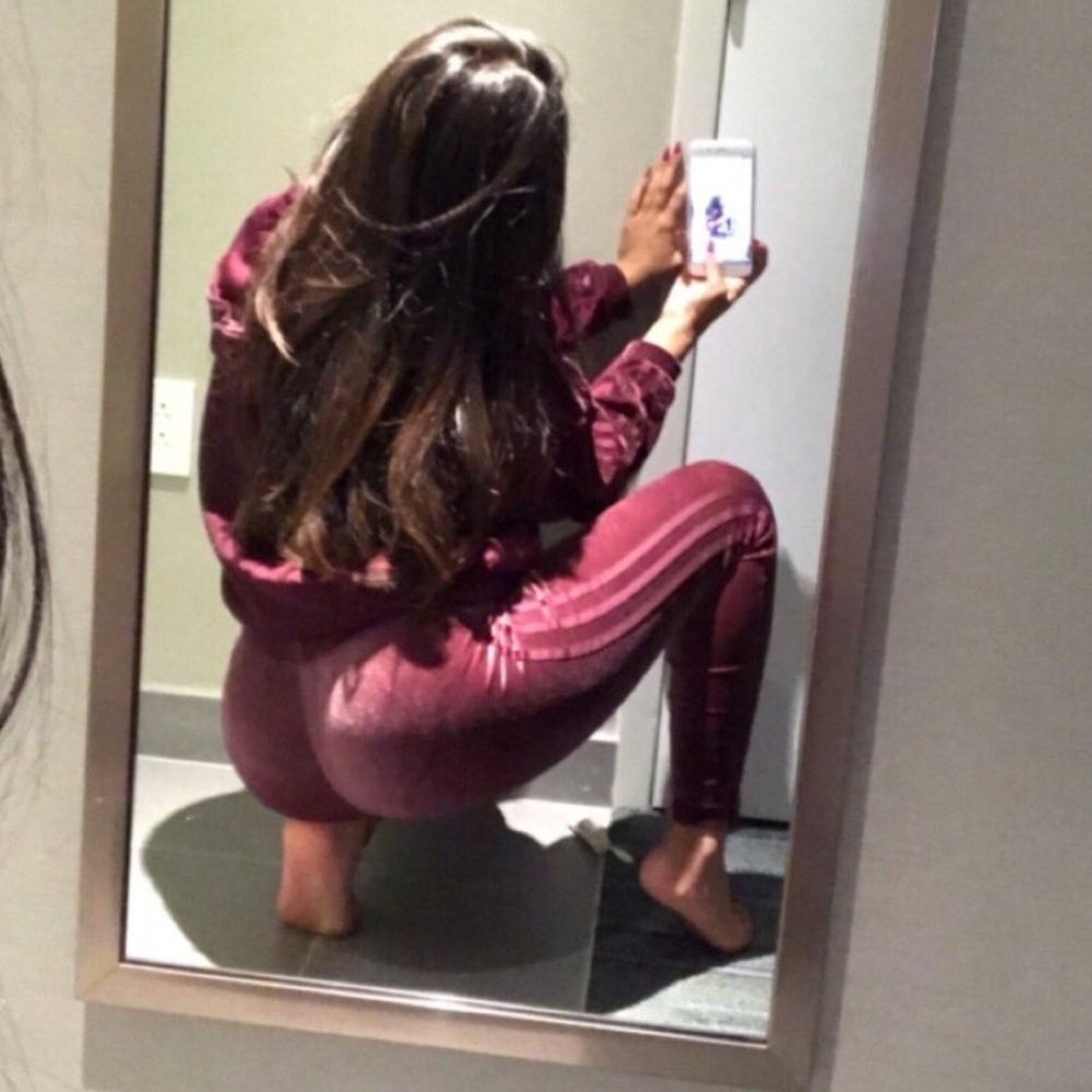 Velvet Adidas Tracksuit